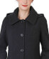 Фото #4 товара Women's Kate Hooded Long Wool Coat