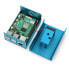 Фото #8 товара Case for Raspberry Pi 4B with fan - metal - blue