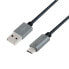 Фото #10 товара LogiLink CU0132 - 1 m - USB A - Micro-USB A - USB 2.0 - 480 Mbit/s - Grey