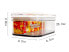 Fontal Large Food Container x 4 + Electric Vacuum