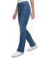 ფოტო #8 პროდუქტის Petite High-Rise Bootcut Jeans