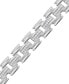 Men's Diamond Open Link Bracelet (1 ct. t.w.) in Sterling Silver