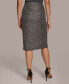 ფოტო #2 პროდუქტის Donna Karan Women's Embellished Sequin Pencil Skirt