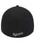 Фото #2 товара Men's Black Washington Nationals Active Dash Mark 39THIRTY Flex Hat