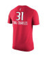 Фото #3 товара Men's Tina Charles Red Washington Mystics Explorer Edition Name Number T-shirt