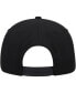ფოტო #3 პროდუქტის Men's Black LAFC Script Golfer Adjustable Hat
