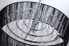 Фото #9 товара Saint Mossi Modern K9 Crystal Rain Drop Chandelier Lighting Flush-Mounted LED Ceiling Light Pendant Light for Dining Rooms, Bathrooms, Bedrooms, Living Rooms, Width 43 cm x Height 27 cm