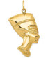 ფოტო #1 პროდუქტის Nefertiti Charm Pendant in 14k Yellow Gold