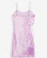 ფოტო #3 პროდუქტის Big Girls Sleeveless Sequin Bodycon Dress