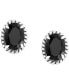 EFFY® Onyx Oval Stud Earrings in Sterling Silver