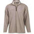 River's End Brushed Quarter Zip Pullover Mens Beige Casual Outerwear 4060-TA
