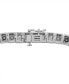 ფოტო #4 პროდუქტის Men's Diamond Miracle Plate Tennis Bracelet (2 ct. t.w.) in Sterling Silver