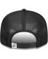 Men's Black Phoenix Suns Evergreen 9FIFTY Trucker Snapback Hat - фото #5