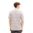 TOM TAILOR 1039591 Striped short sleeve T-shirt Grey White Red Yd Stripe, M - фото #3