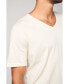 Bellemere Men's V-Neck Cotton Cashmere T-Shirt