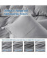 Фото #4 товара Super Soft Prewashed 3 Piece Duvet Cover Set - Zipper Closure (comforter not included)