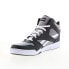 Фото #12 товара Reebok Royal BB4500 H2 XE Mens Black Leather Lifestyle Sneakers Shoes