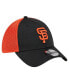 Фото #2 товара Men's Black San Francisco Giants Neo 39Thirty Flex Hat