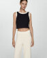 ფოტო #6 პროდუქტის Women's Contrasting Sides Striped Knitted Pants