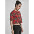 ფოტო #5 პროდუქტის URBAN CLASSICS Tartan Oversized T-shirt