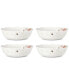 Фото #1 товара Butterfly Meadow Soup Bowls, Set of 4
