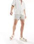 ASOS DESIGN slim cargo short in grey