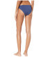 Фото #2 товара BCBG Women's 239795 Navy Solids Hipster Bikini Bottoms Swimwear Size M