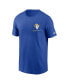 Фото #2 товара Men's Royal Los Angeles Rams Team Incline T-shirt