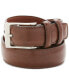 ფოტო #1 პროდუქტის Men's Big and Tall Leather Belt