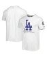 Фото #2 товара Men's White Los Angeles Dodgers Historical Championship T-shirt