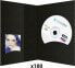Фото #1 товара Daiber Etui paszportowe z kieszenią na CD, 10x15 czarne, 100 sztuk (6613)