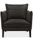 Фото #3 товара CLOSEOUT! Chanute 34" Leather Chair, Created for Macy's