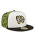 ფოტო #2 პროდუქტის Men's /Camo Norfolk Tides Theme Night 59FIFTY Fitted Hat