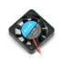 Фото #1 товара Fan 12V 40x40x10mm 2 wires - JST 2pin 2,54mm connector