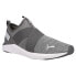 Puma Prowl Slip On Training Womens Grey Sneakers Athletic Shoes 37677801
