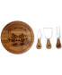 Mickey & Minnie Mouse - 'Acacia Brie' Cheese Board & Tools Set