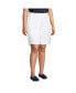 Фото #5 товара Plus Size Sport Knit High Rise Elastic Waist Shorts