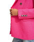 ფოტო #13 პროდუქტის Women's Tweed Long-Sleeve Blazer