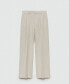 Women's Straight Striped Pants