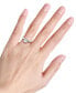 ფოტო #2 პროდუქტის Diamond Halo Split Shank Engagement Ring (1 ct. t.w.) in 14k White Gold