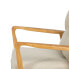 Фото #6 товара Кресло 67 x 73 x 84 cm Синтетическая ткань Бежевый Деревянный