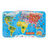 Фото #2 товара JANOD Magnetic World Map English Version Puzzle