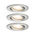 PAULMANN 929.00 - Recessed lighting spot - GU10 - 2700 K - 460 lm - 230 V - Metallic