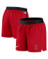 Фото #2 товара Women's Red Los Angeles Angels Authentic Collection Team Performance Shorts