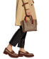 ფოტო #4 პროდუქტის Signature Coated Canvas Willow Tote 24 with Convertible Straps