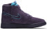 Jordan Air Jordan 1 Rebel XX 高帮 篮球鞋 女款 紫蓝 / Кроссовки Jordan Air Jordan AR5599-500