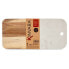 Фото #2 товара Разделочная доска Белый Мрамор древесина акации 18 x 1,5 x 38 cm (8 штук)