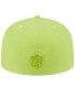 ფოტო #5 პროდუქტის Men's Neon Green Las Vegas Raiders Color Pack Brights 59FIFTY Fitted Hat