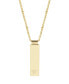 ფოტო #22 პროდუქტის Maisie Initial Gold-Plated Pendant Necklace
