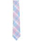 Фото #2 товара Men's Austine Plaid Tie, Created for Macy's